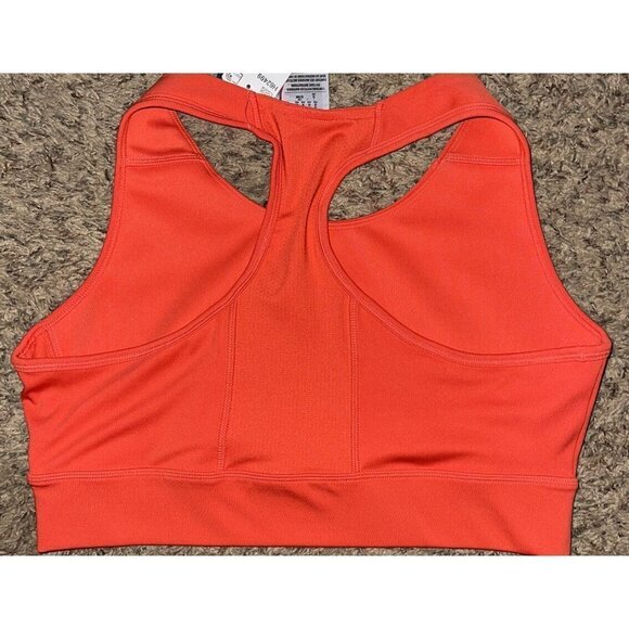 Reebok NWT Plus Size Running Essentials High-Impact Bra Dynamic Orange 1X - Picture 4 of 10